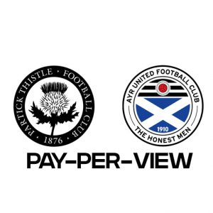 Partick Thistle FC v Ayr United FC – 21st October 2025 - Pay Per View